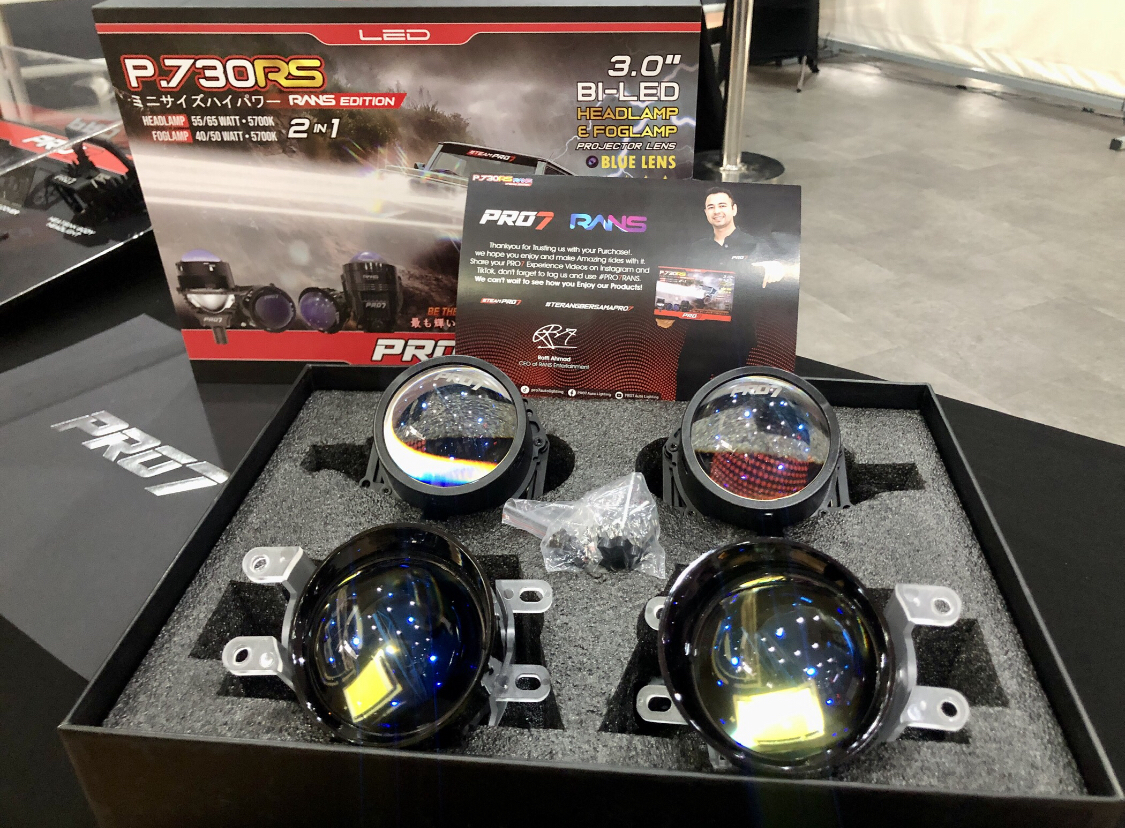 PRO7 x RANS Rilis P730RS: Lampu Premium untuk Semua Mobil